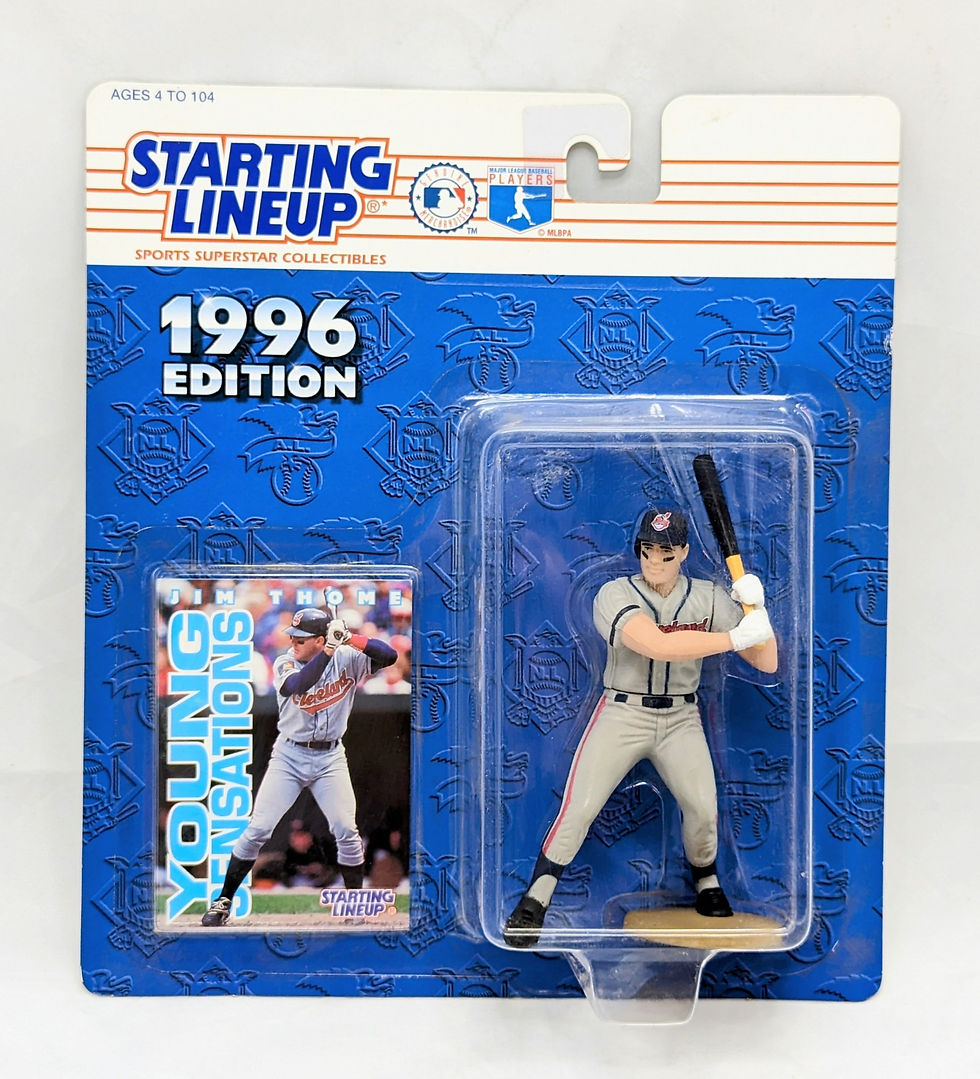 1996 Starting Lineup Jim Thome Cleveland Indians Baseball Figure