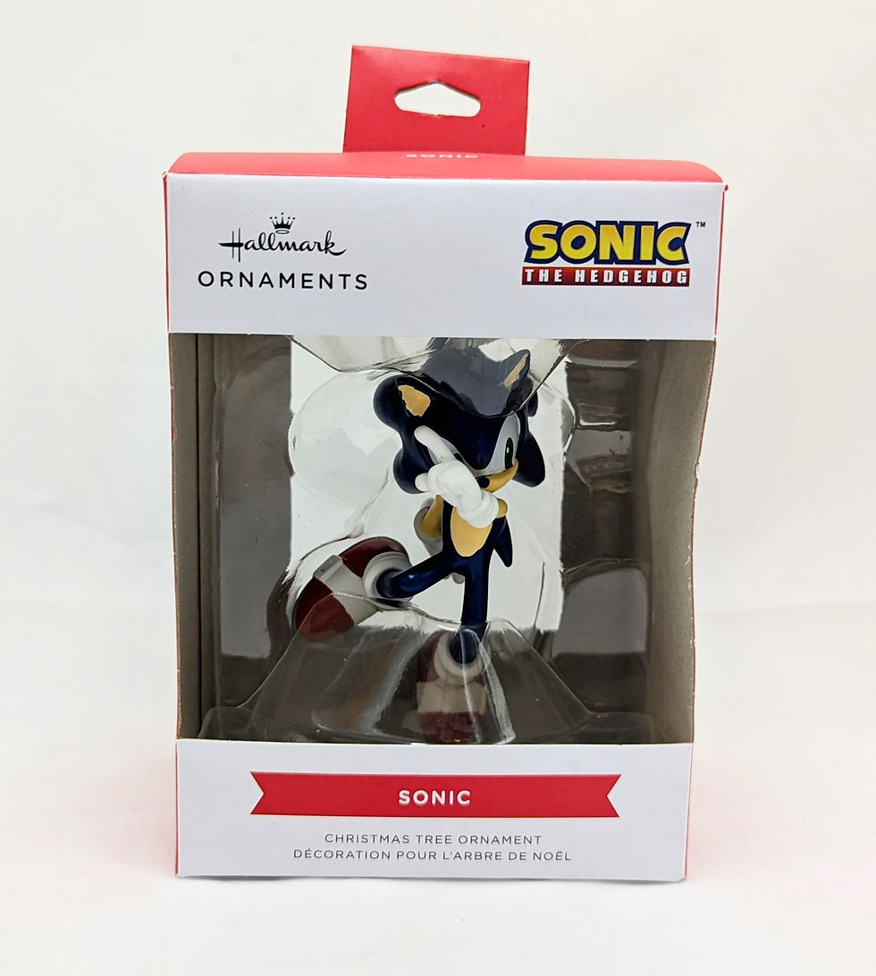 Hallmark Sonic The Hedgehog Ornament