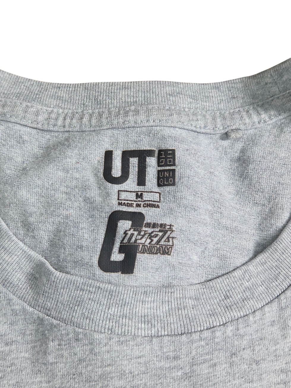 Thumbnail: Uniqlo x Gundam UT 40th Anniversary You Can Do It Amuro T-Shirt Grey Medium