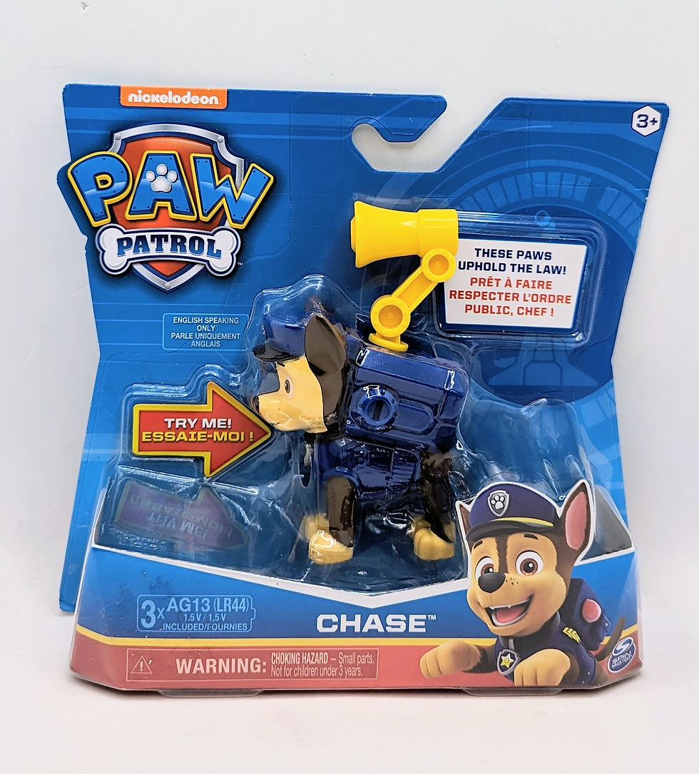 Spin Master Paw Patrol Talking Chase These Paws Uphold The Law 3" Action Figure