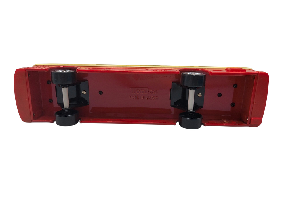 Thumbnail: Japan Made Tonka DX 6256 Deluxe Pressed Steel Bus