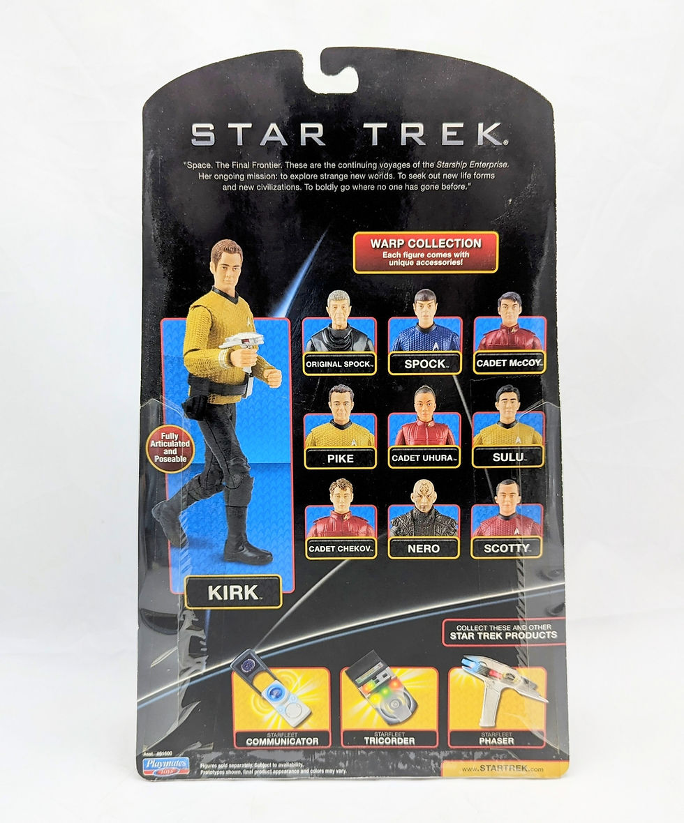 Thumbnail: 2009 Playmates Star Trek Warp Collection Cadet Chekov Action Figure