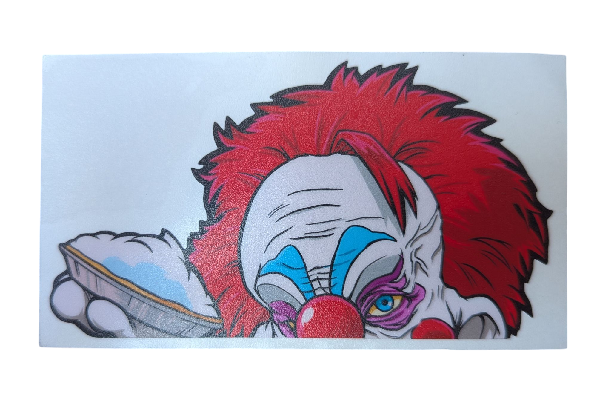 BAM Big Box Killer Klowns From Outer Space Vinyl Peeker Sticker