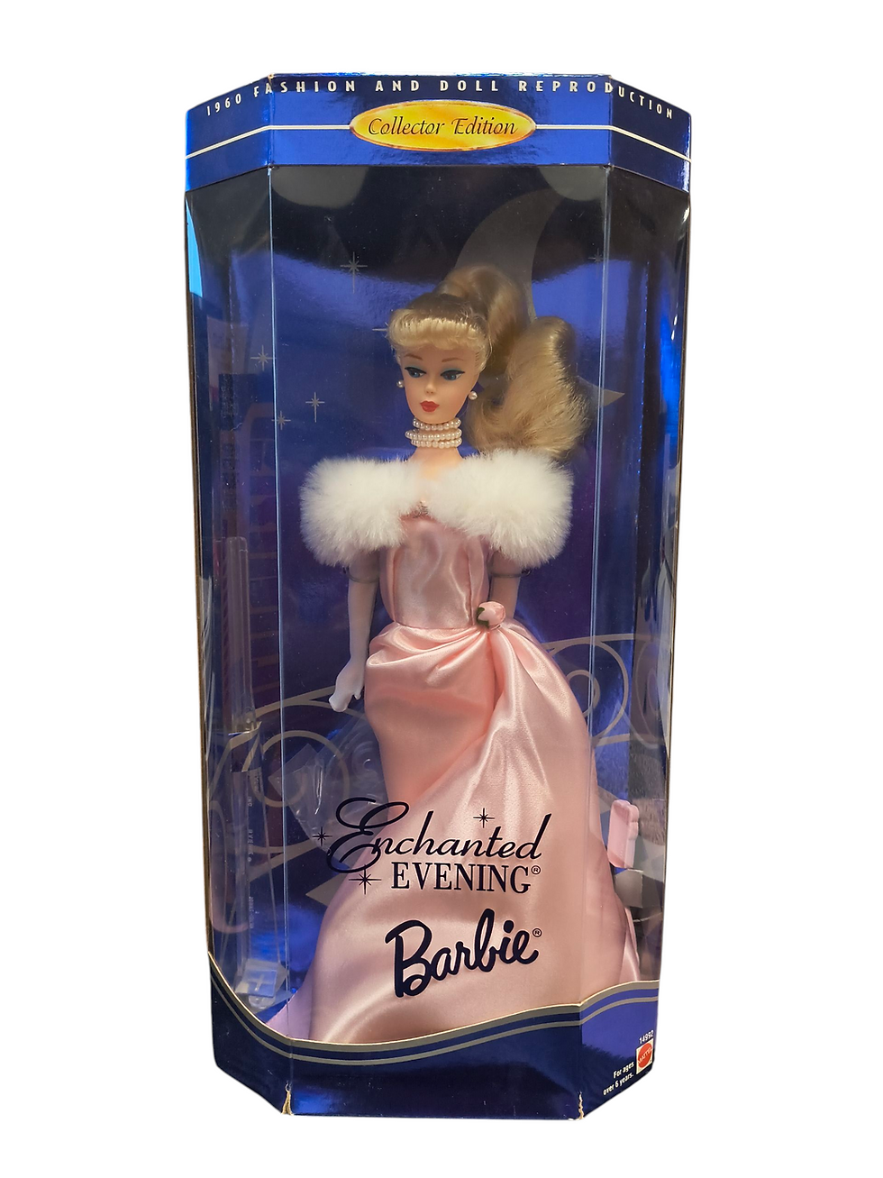 1995 Mattel Blonde Enchanted Evening 1960 Reproduction Barbie #14992