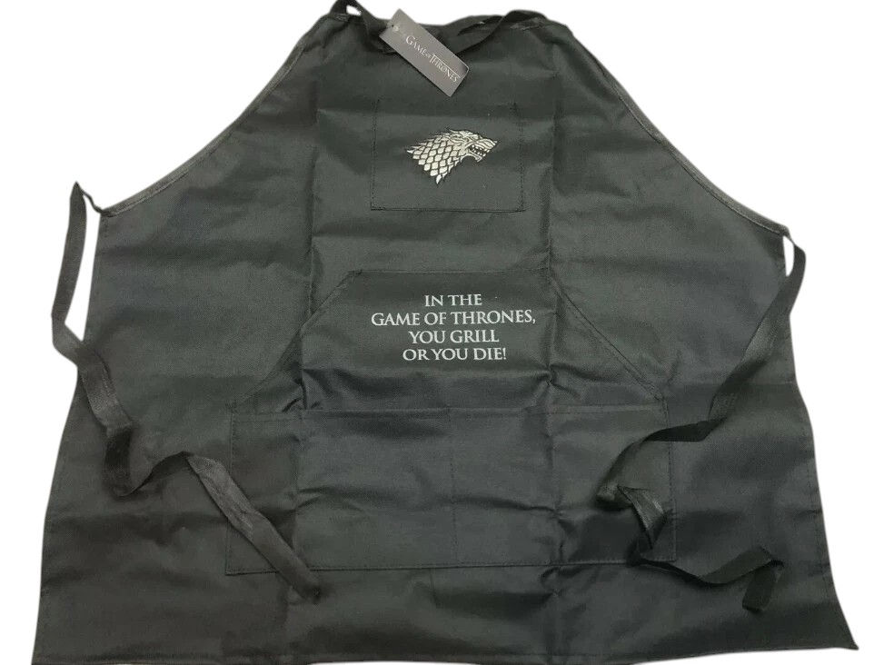 Culturefly HBO Game of Thrones Novelty Apron You Grill or You Die
