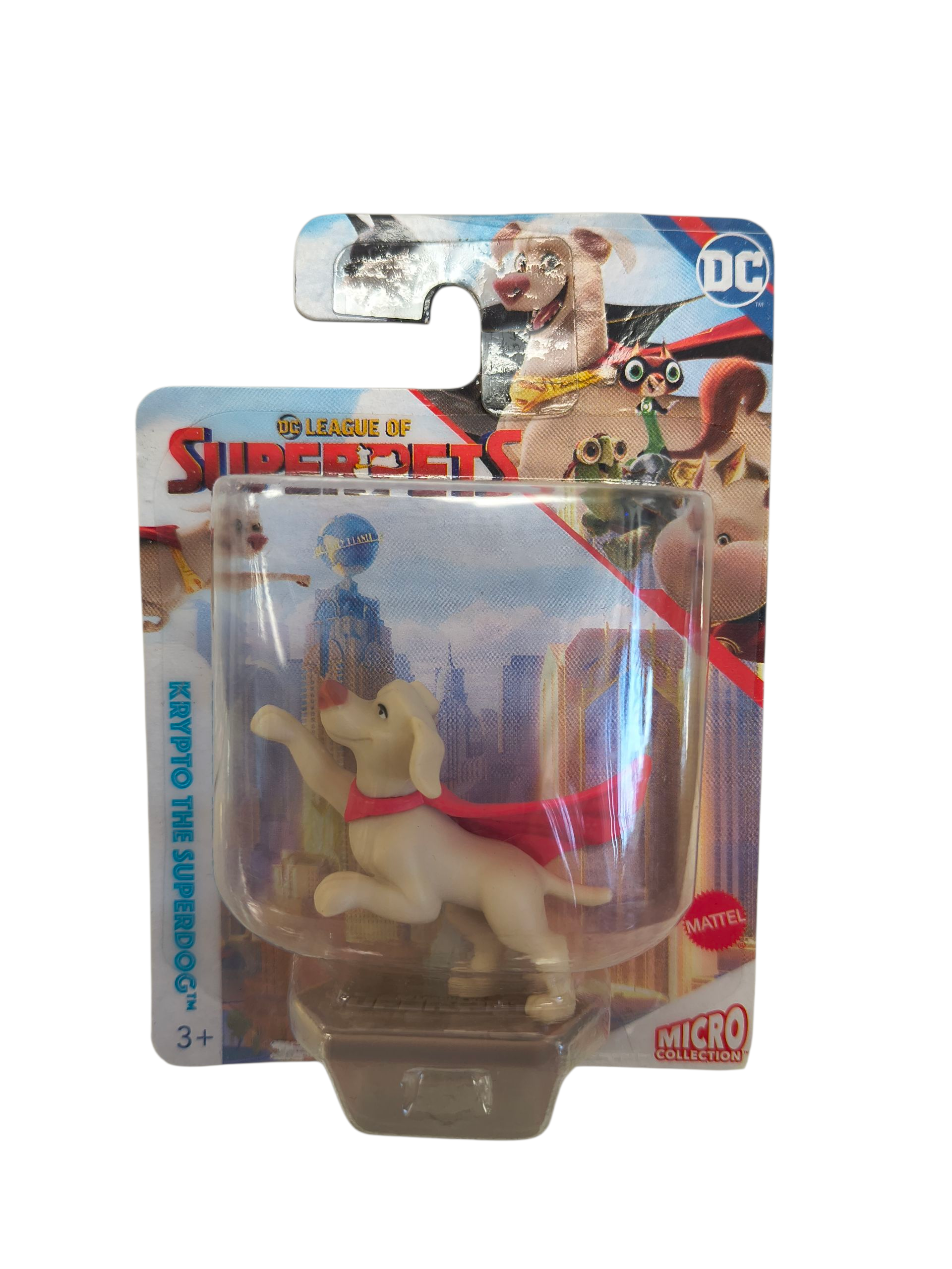 2022 Mattel DC Super Pets Krypto the Superdog Micro Figure Mini Hero Toy
