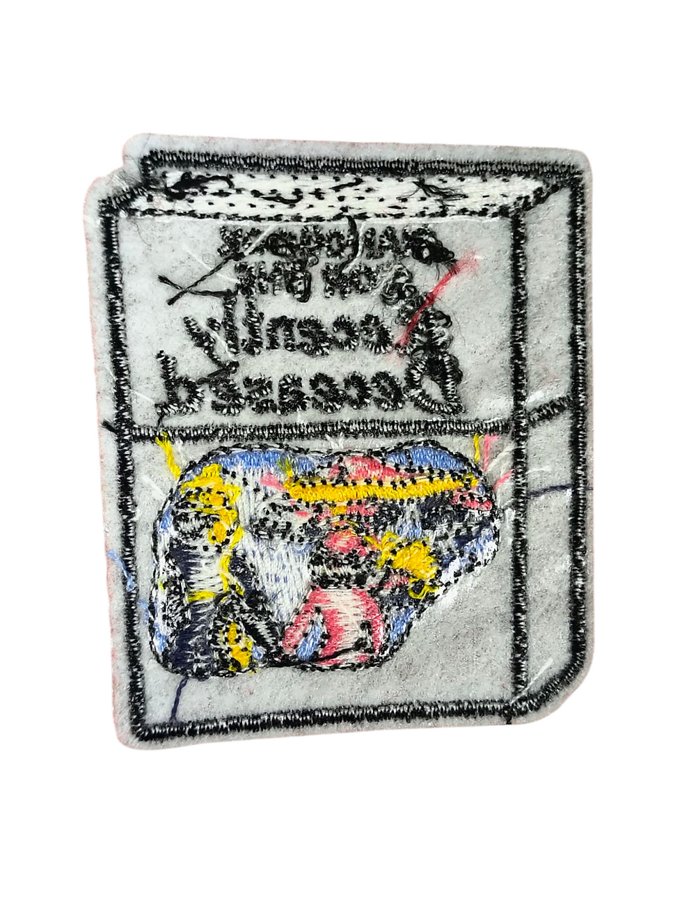 Thumbnail: Beetlejuice Handbook For The Recently Deceased Iron On 2.5" Patch