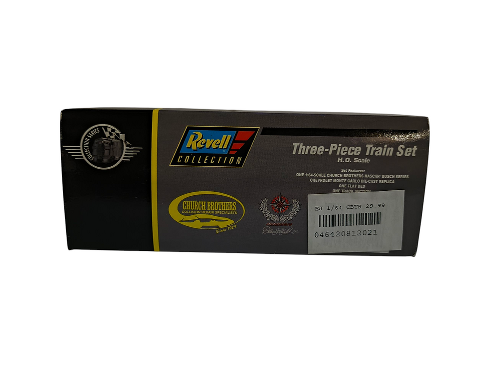 Thumbnail: 2003 Revell Dale Earnhardt Jr. Church Brothers #7 Nascar 3 Piece Train Set