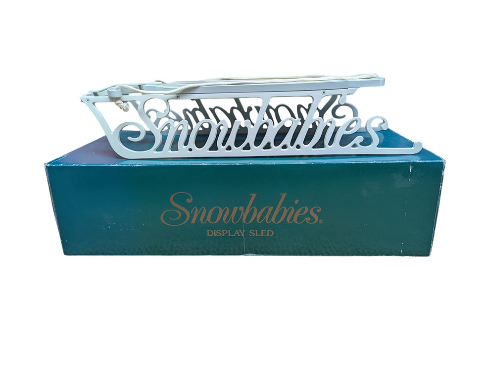 Department 56 Snowbabies Display Sled #68838