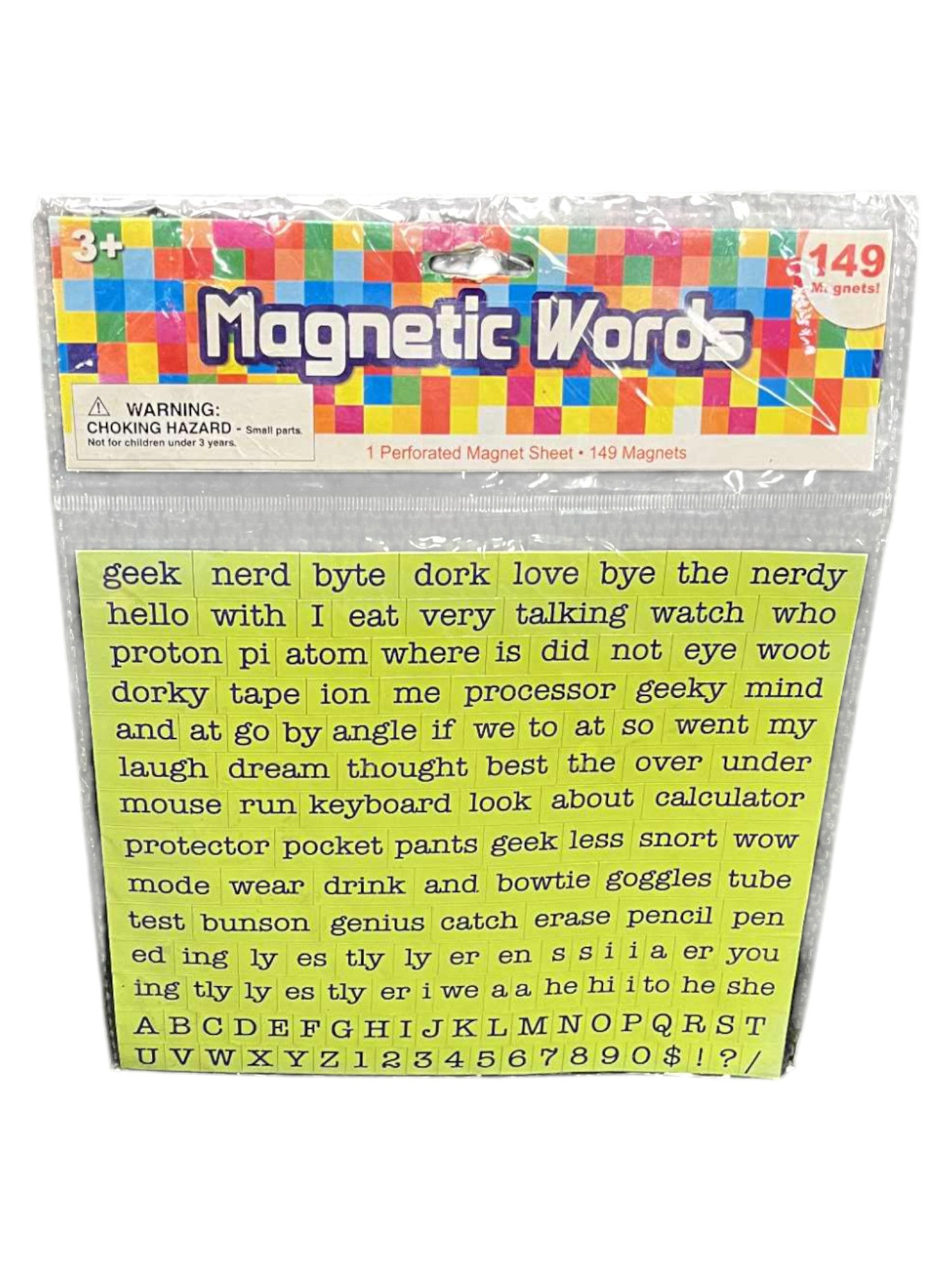2012 Horizon Magnetic Words Teaching Education Homeschool 149 Words - DT
