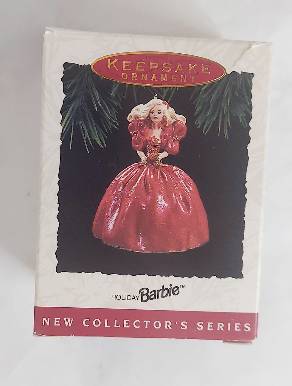 1993 Hallmark Keepsake Ornament Holiday Barbie Collector's Series #1