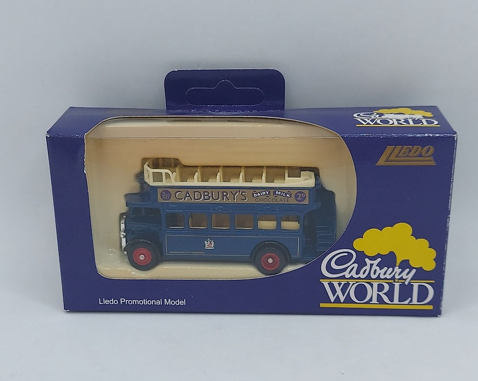 2002 Lledo Cadbury World Promotion LP144-1001 Birmingham Bus