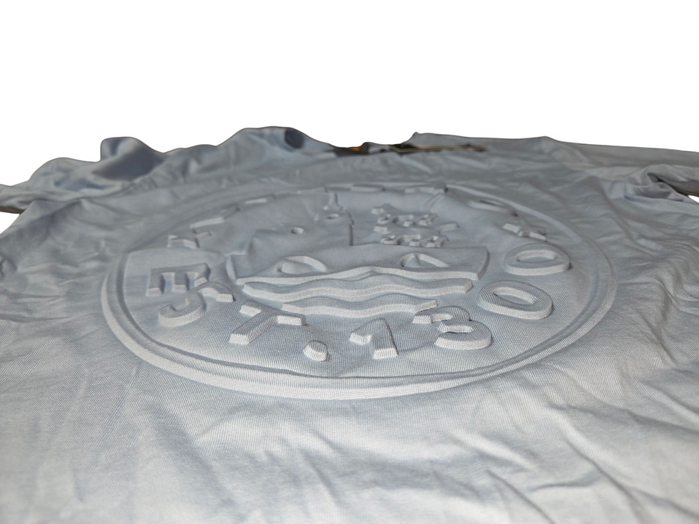Thumbnail: Smile Originals Bilbao Spain Brixton Embossed Logo T-Shirt Size Small