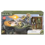 Jazwares Exclusive Halo 20th Anniversary Warthog w/ Arbiter & Master Chief