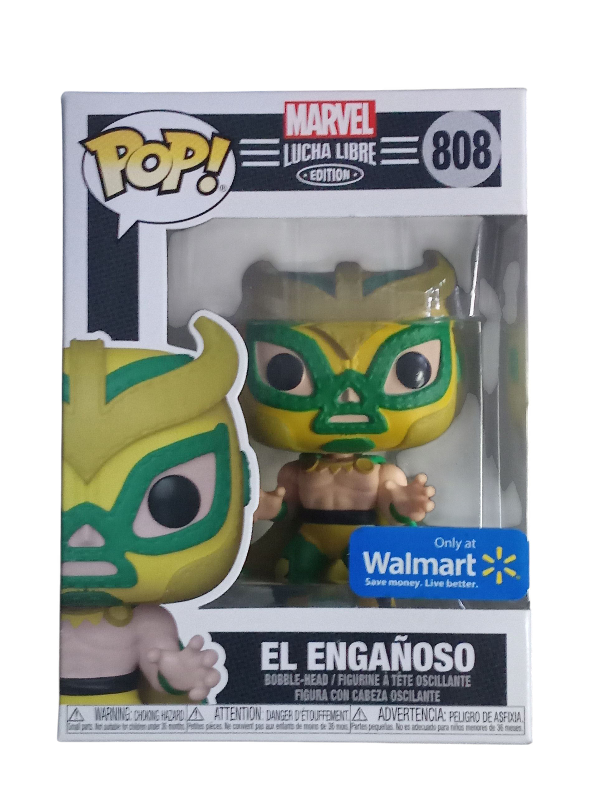 Funko Pop! Marvel El Enganoso #808 Walmart Exclusive Vinyl Figure