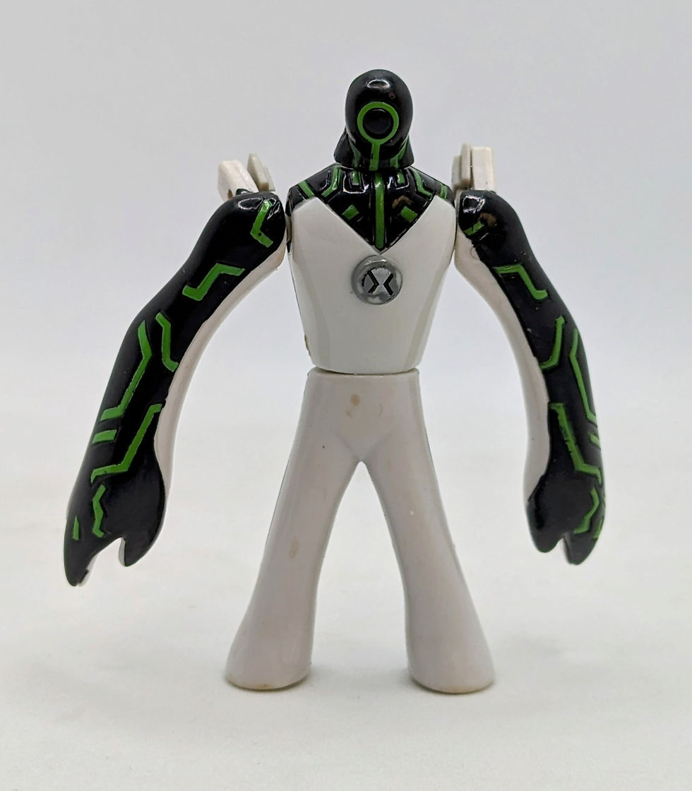 2008 Bandai Creation Chamber Ben 10 DNA Upgrade Alien Action Figure 2.5 inch