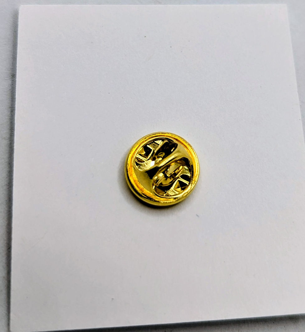 Thumbnail: Sun And Moon Pattern Moth Enamel Pin
