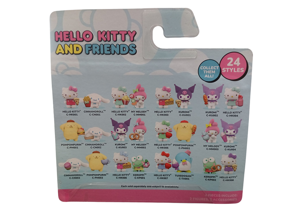 Thumbnail: Hello Kitty And Friends Hello Kitty & Keroppi 2 Figures Series 1 Sweet & Salty