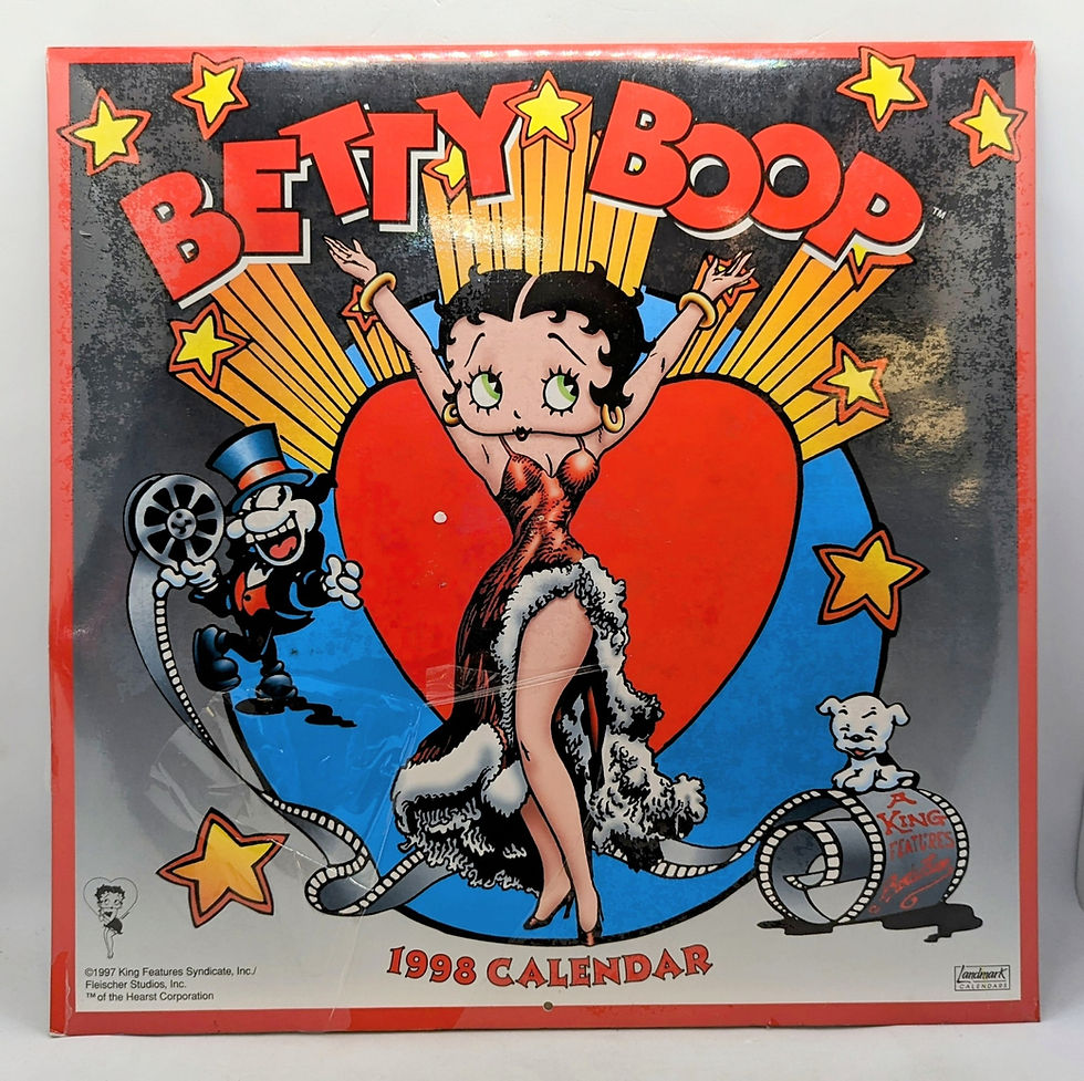1998 Landmark Calendars Betty Boop Calendar - Sealed