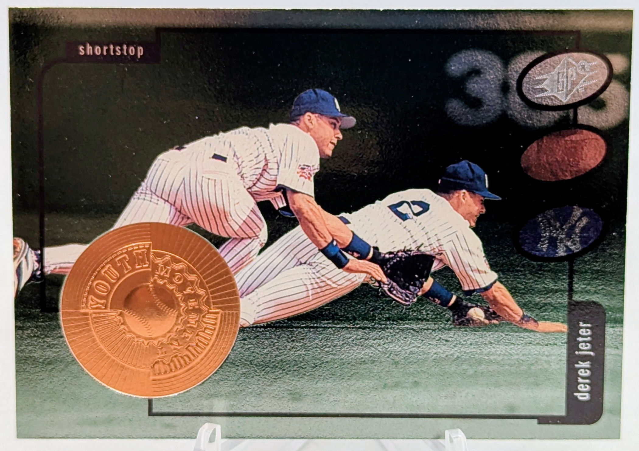1998 Upper Deck SPx Finite Youth Movement Derek Jeter New York Yankees /5000