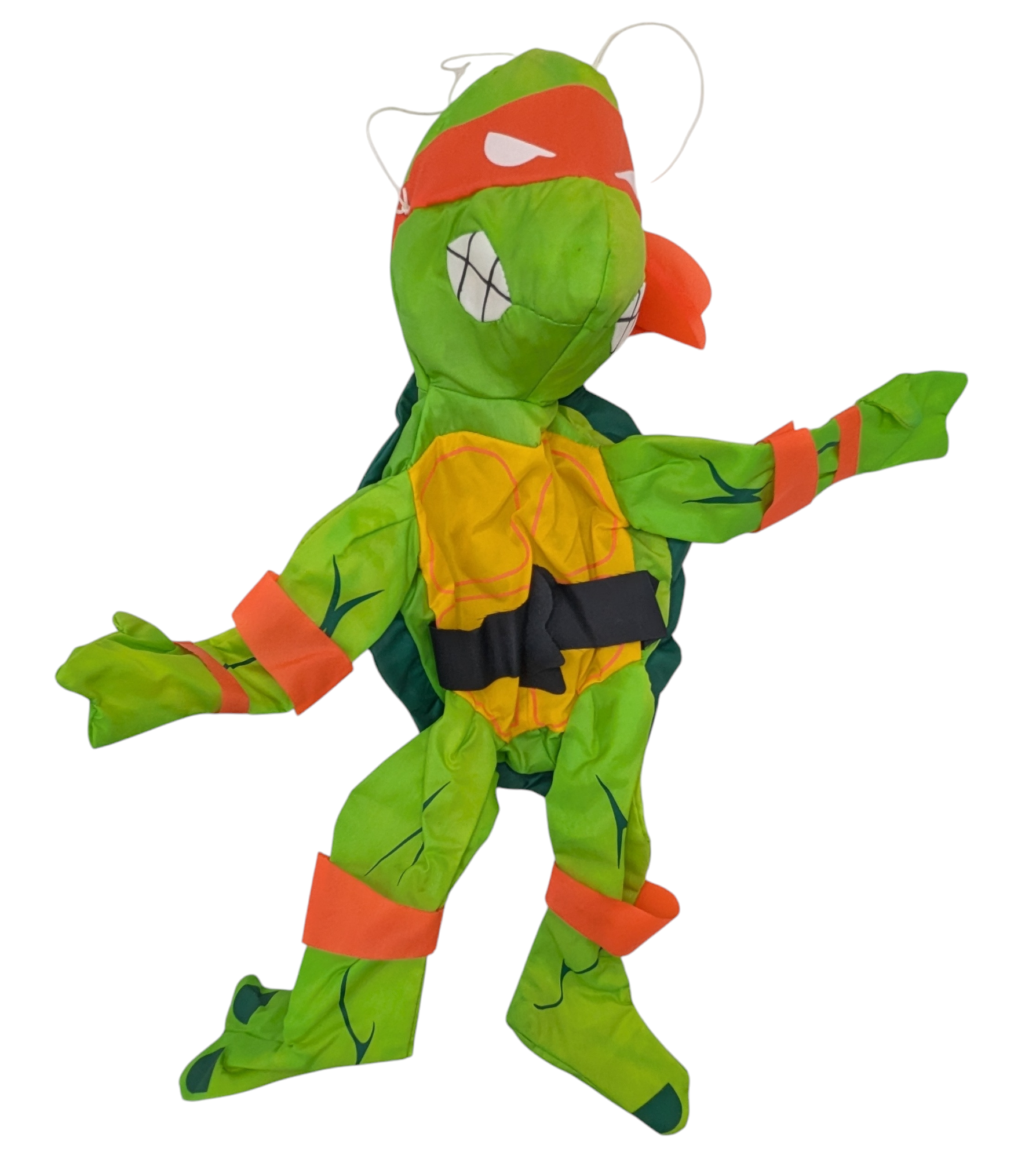 1990 Spectra Star Teenage Mutant Ninja Turtles Hang Arounds Raphael Wind Sock