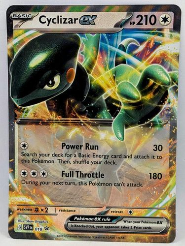 2023 Pokemon TCG Cyclizar ex SVP 018 Scarlet & Violet Oversized Promo Jumbo Card | St. Nix Collectibles 2023 Pokemon TCG Cyclizar ex SVP 018 Scarlet & Violet Oversized Promo Jumbo Card | St. Nix Collectibles