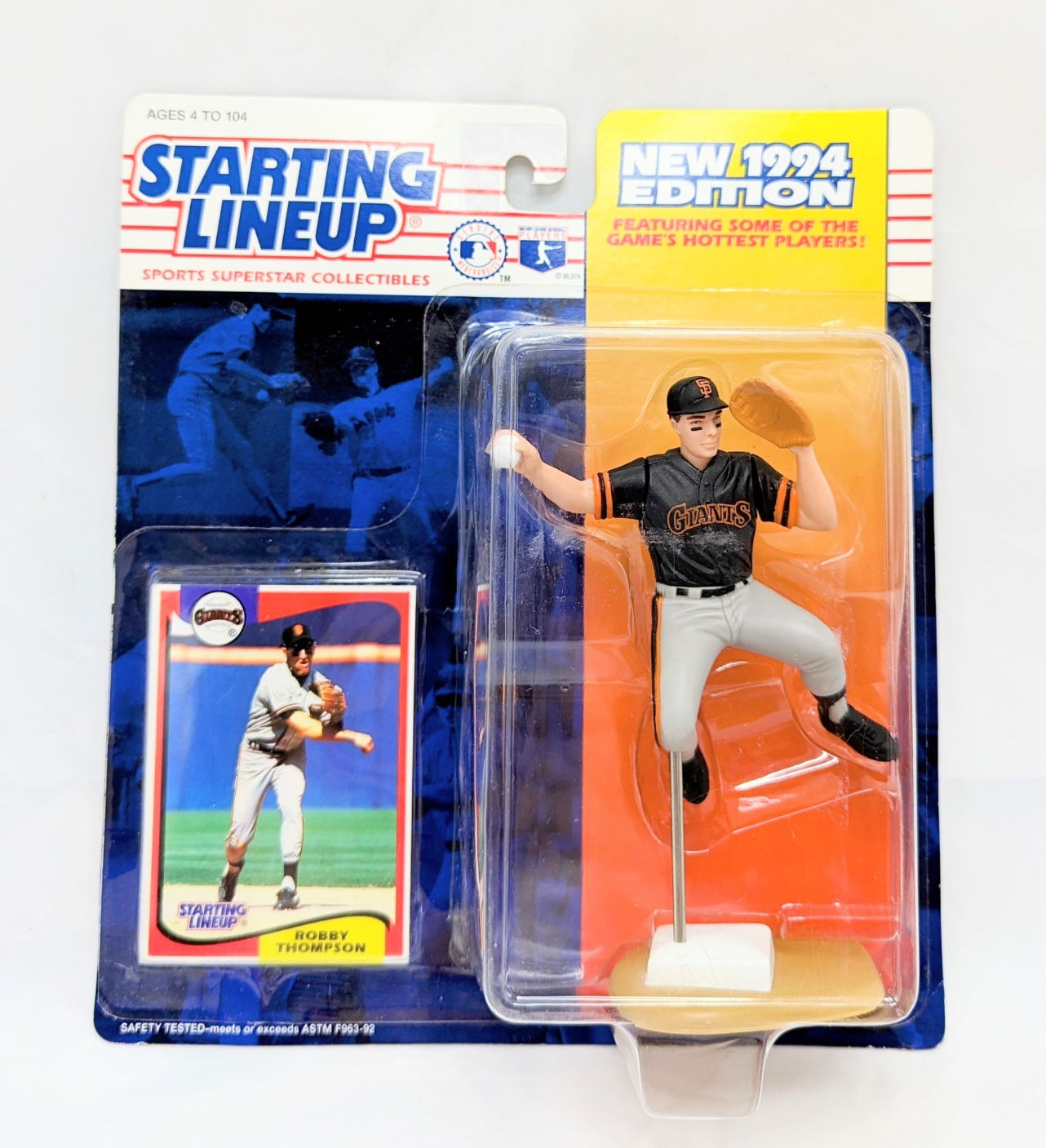 1994 Kenner Starting Lineup Robby Thompson San Francisco Giants Baseball Figure