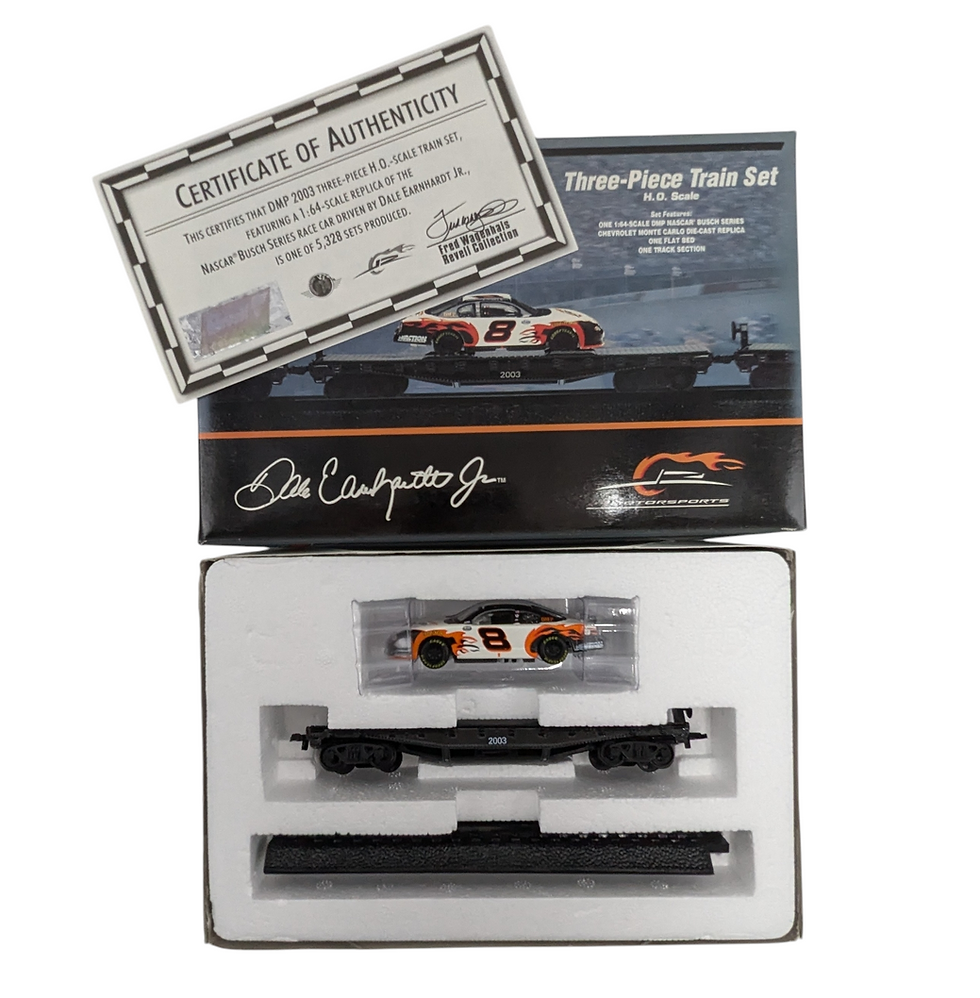 Thumbnail: 2003 Revell Dale Earnhardt Jr. DMP Nascar Busch Series 3 Piece Train Set