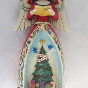 2012 Jim Shore Holiday Living Collection Celeste Angel Resin Figurine 18"