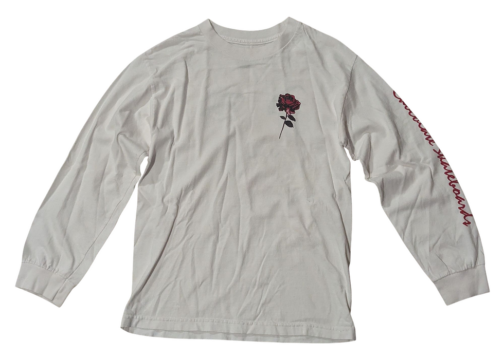 Chocolate Skateboards Faded Girl Thrasher Fourstar Skate Grunge Y2K Small Shirt