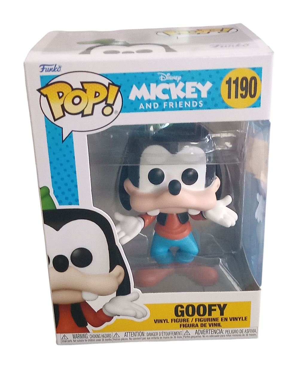 Funko Pop! Disney Mickey and Friends Goofy #1190 Vinyl Figure