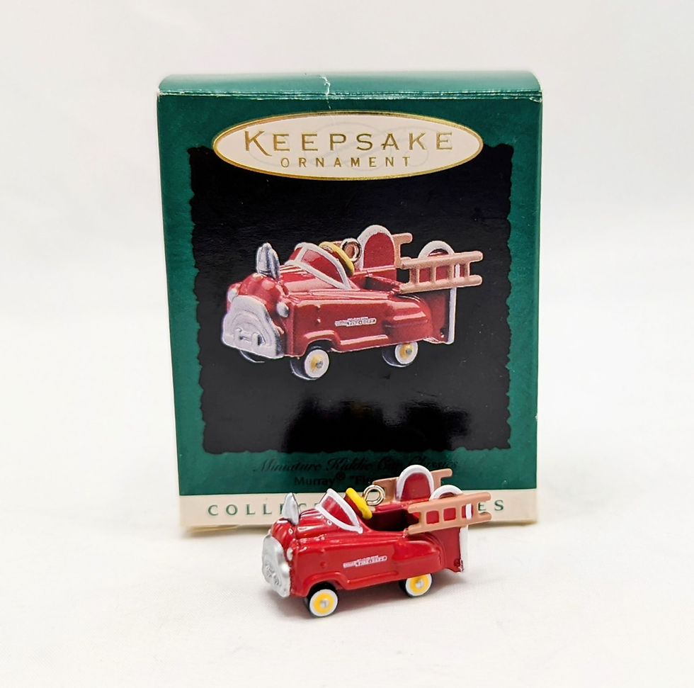 Thumbnail: 1996 Hallmark Keepsake Miniature Murray Fire Truck Ornament