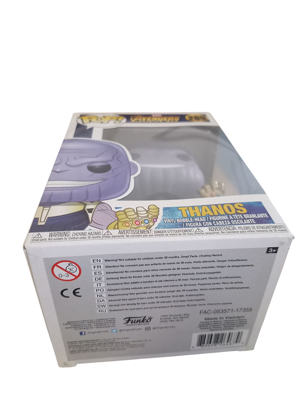 Thumbnail: Funko Pop! Marvel Avengers Infinity War #289 Thanos Vinyl Figure