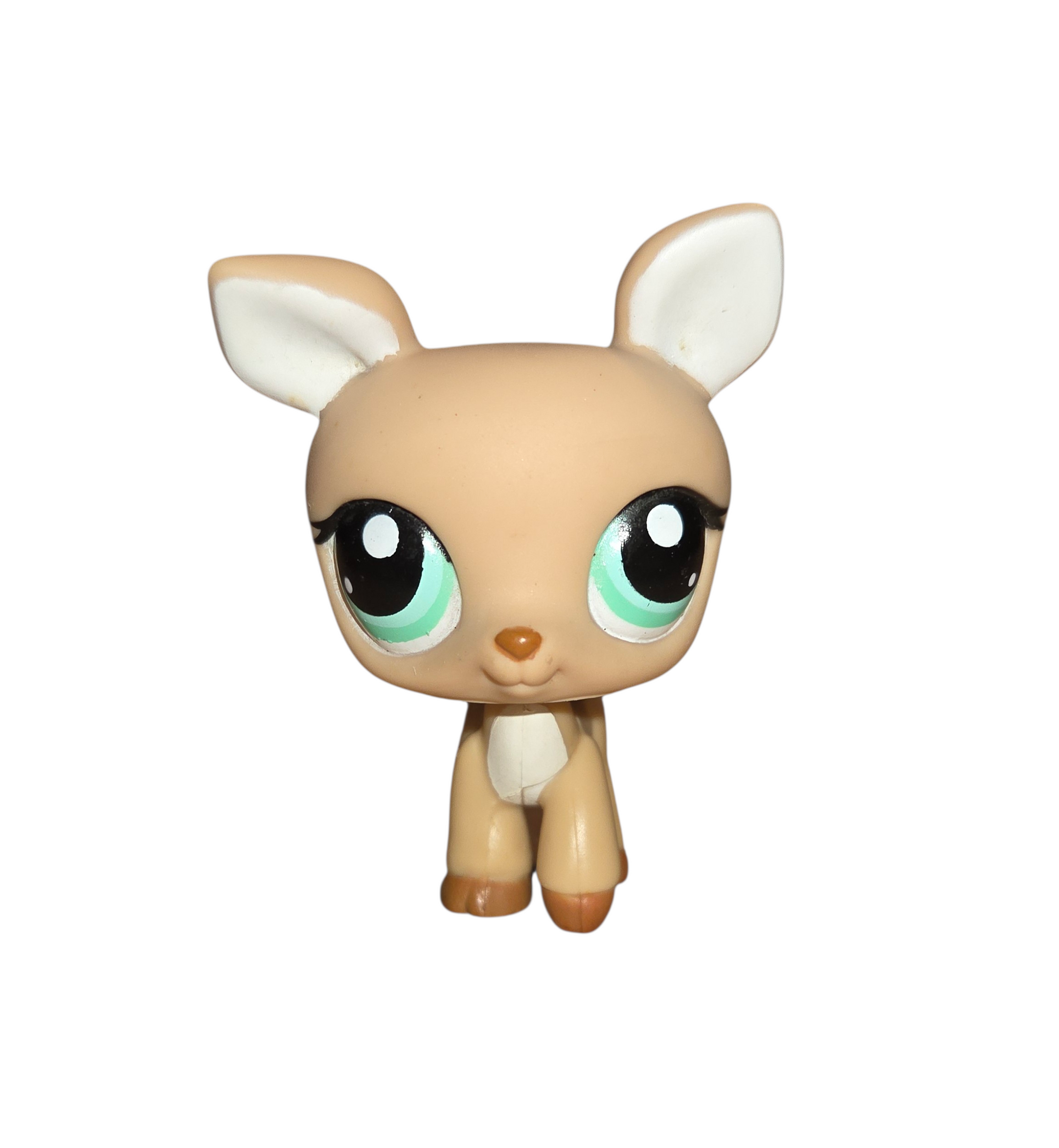 2008 Hasbro Littlest Pet Shop LPS #979 Campsite Tan Fawn Deer