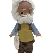 Disney Precious Moments Pinocchio Geppetto 7 Inch Doll