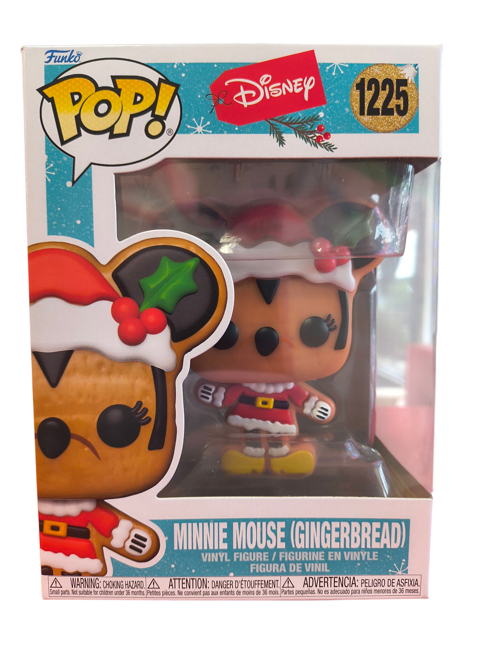Funko POP! Disney Holiday Christmas Minnie Mouse Gingerbread #1225 Vinyl Figure