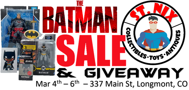 The Batman Sale + Giveaway @ St Nix