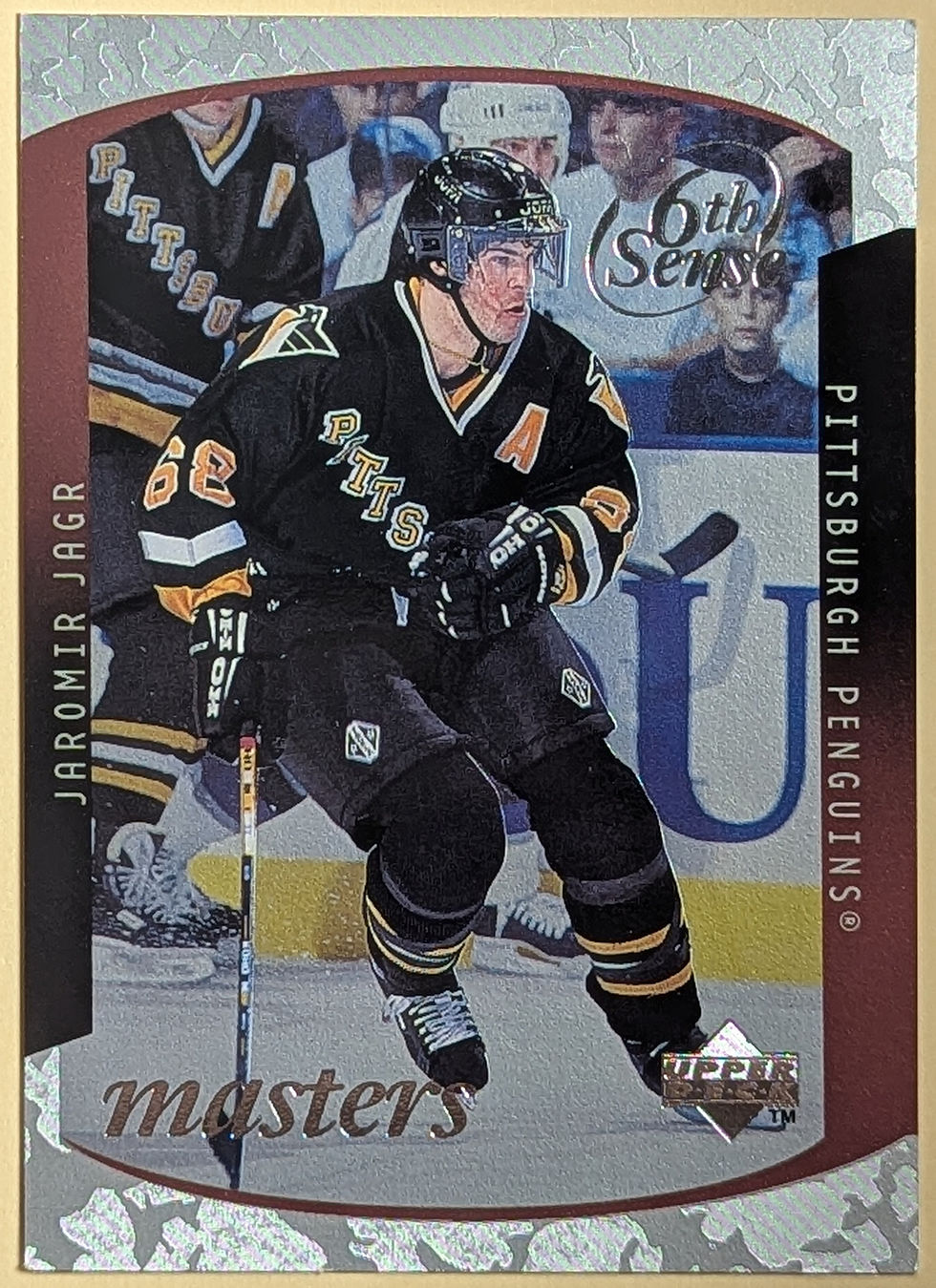 1997-98 Upper Deck 6th Sense Masters Jaromir Jagr #SS2 Penguins /2000