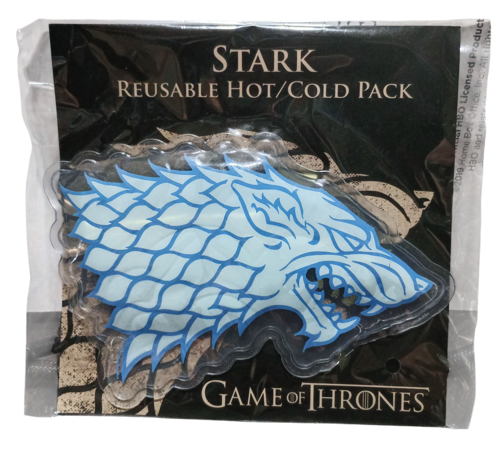 Culturefly HBO Game of Thrones House Stark Hot/Cold Pack Sigil Direwolf