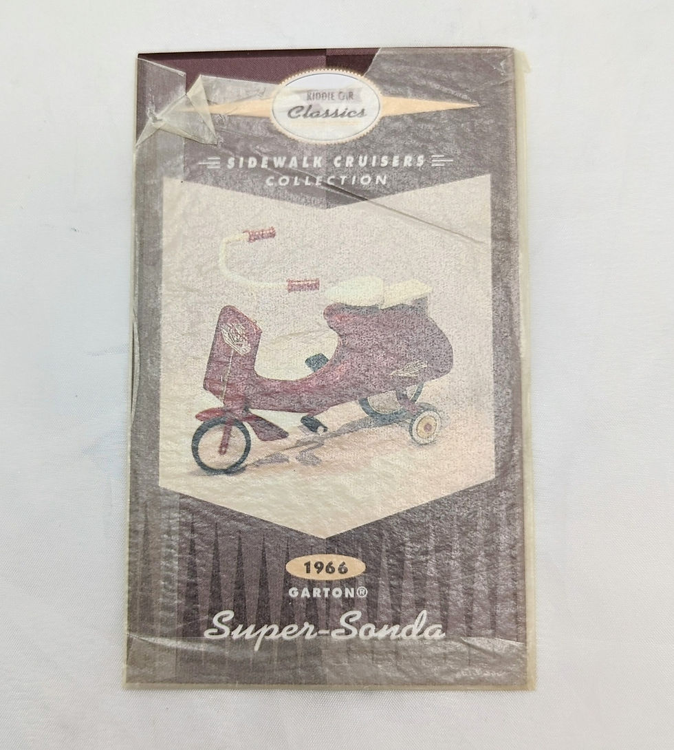 Thumbnail: Hallmark Kiddie Car Classics Sidewalk Cruisers 1966 Garton Super-Sonda