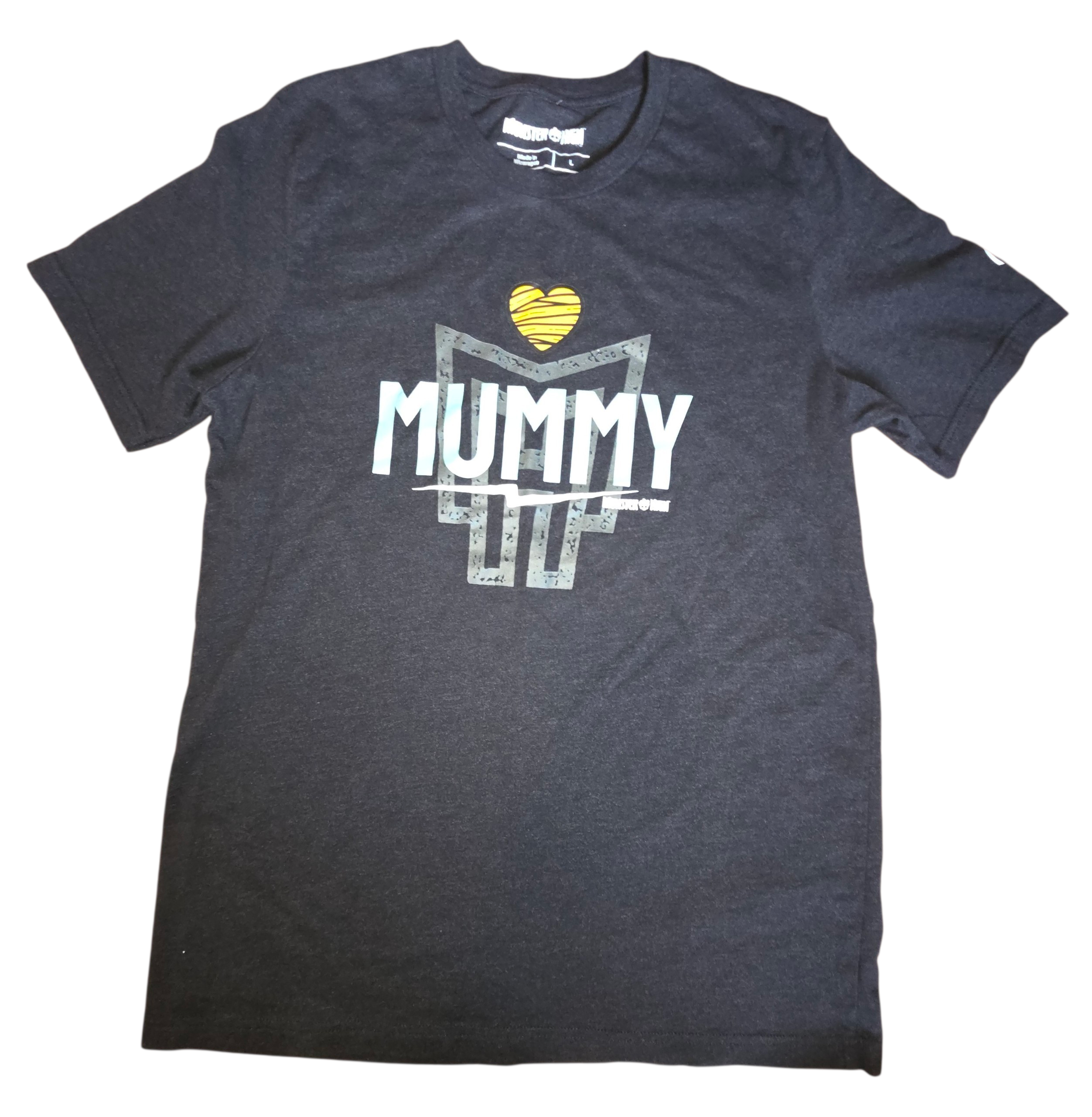 Mattel Creations Monster High Mummy Black T-Shirt Size Large