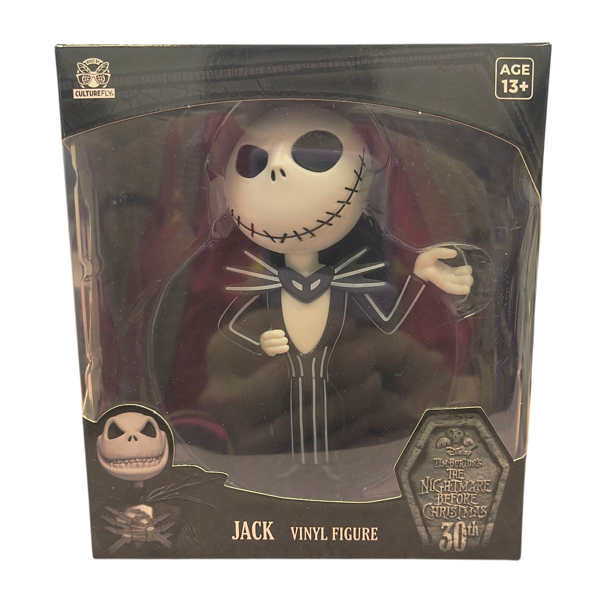 Culturefly Disney 30th Nightmare Before Christmas Jack Skellington 4.7" Vinyl