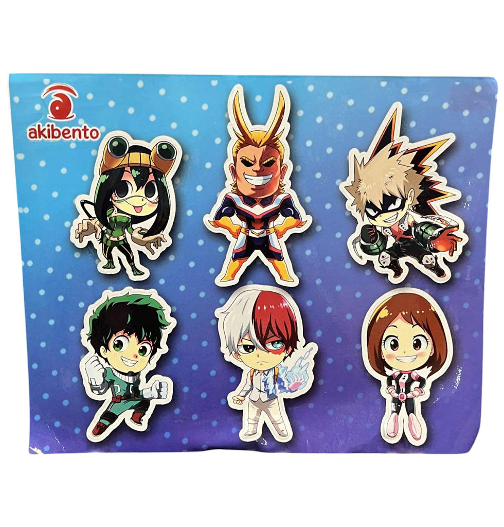 Thumbnail: 2017 Akibento Anime Box Exclusive My Hero Academia Sticker Sheet - DT