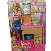 Barbie You Can Be Anything Noodle Bar Playset with Blonde Doll