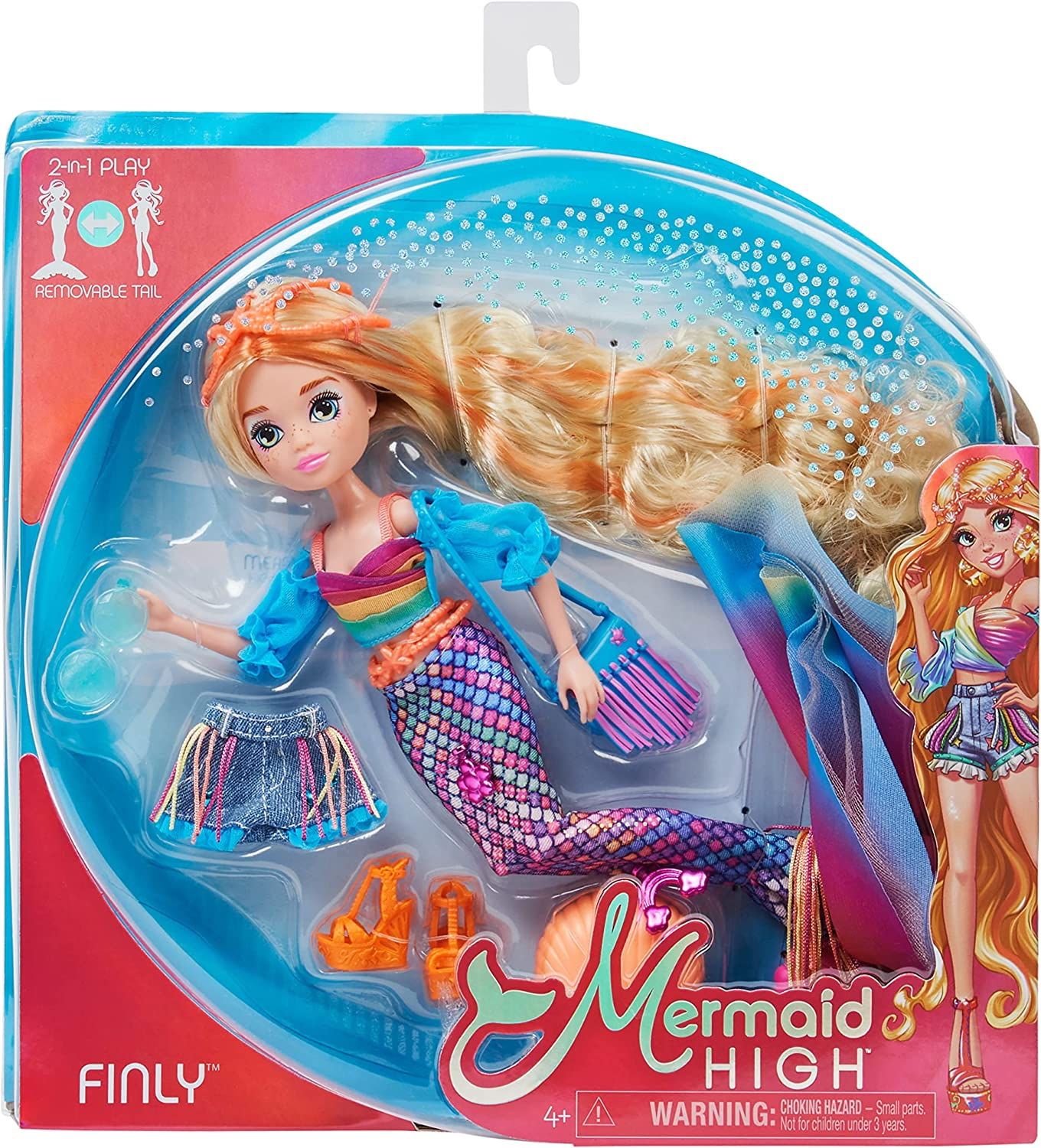 Mermaid High Doll - Finly