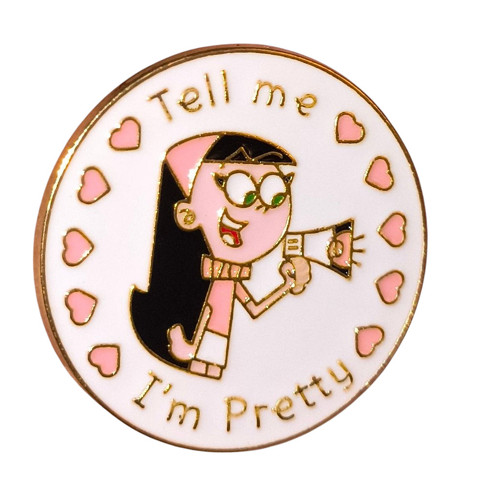 The Fairly Oddparents Girl Tell Me I'm Pretty Enamel Pin