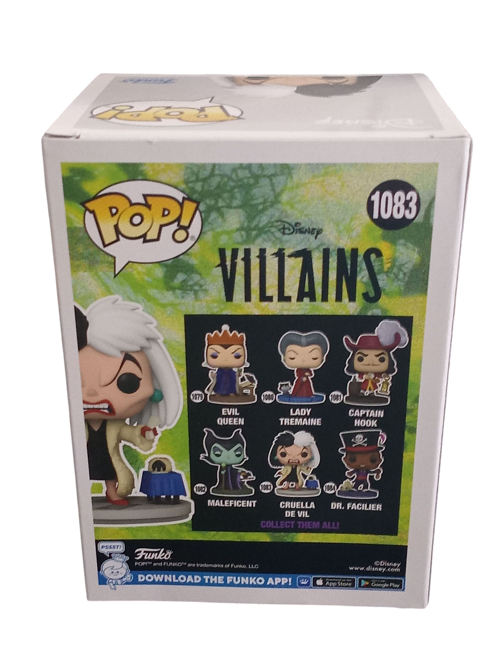 Thumbnail: Funko Pop! Disney Villains 101 Dalmations Cruella De Vil #1083 Vinyl Figure