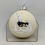 Thumbnail: Midwest Seasons Glass Deer Ball Ornament