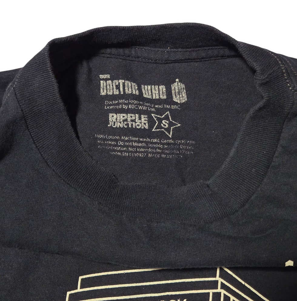 Thumbnail: 2012 Ripple Junction Doctor Who Tardis Police Box T-Shirt Size Small
