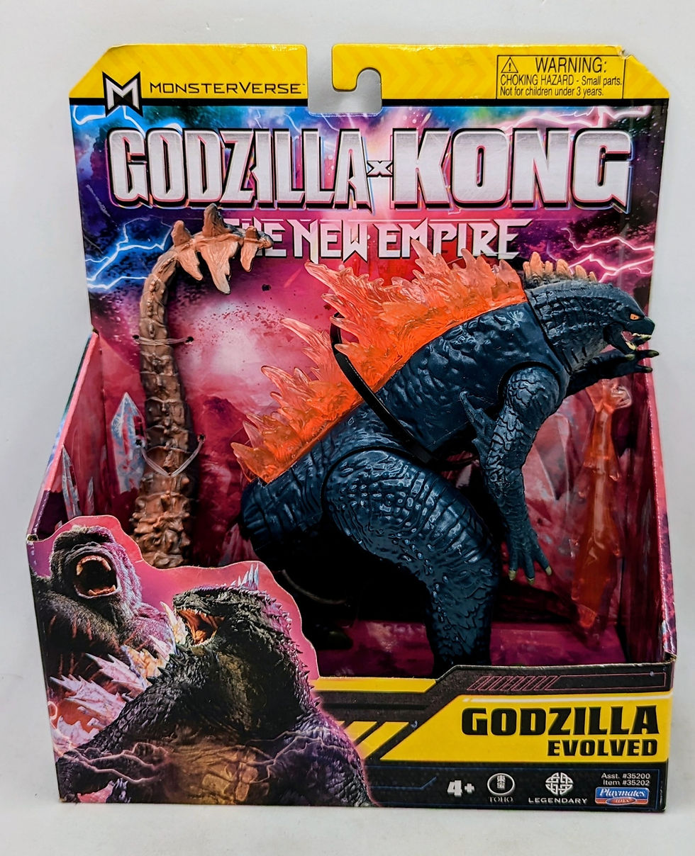 Playmates Godzilla x Kong New Empire 6" Godzilla Evolved w/Heat Ray
